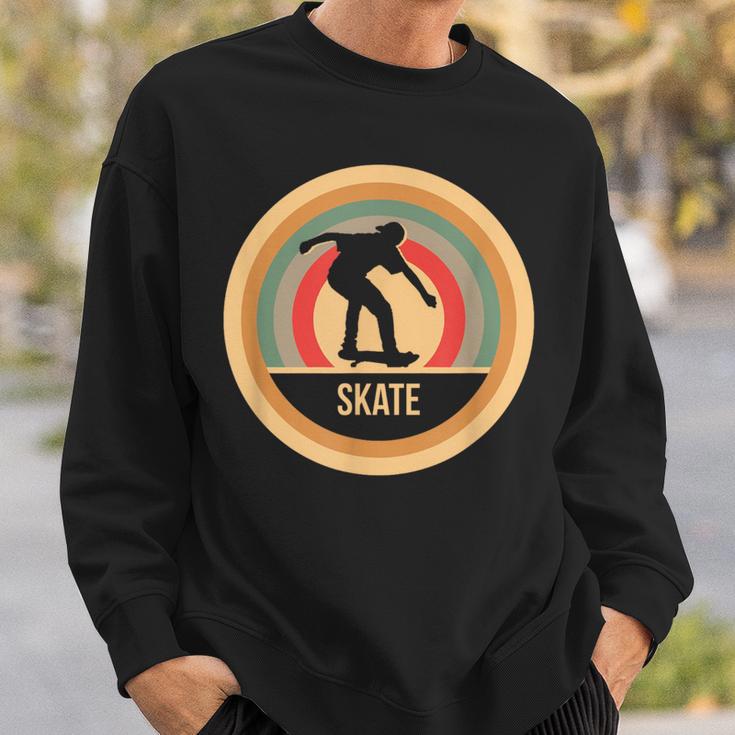 Retrointage Skating Skater Sweatshirt Geschenke für Ihn