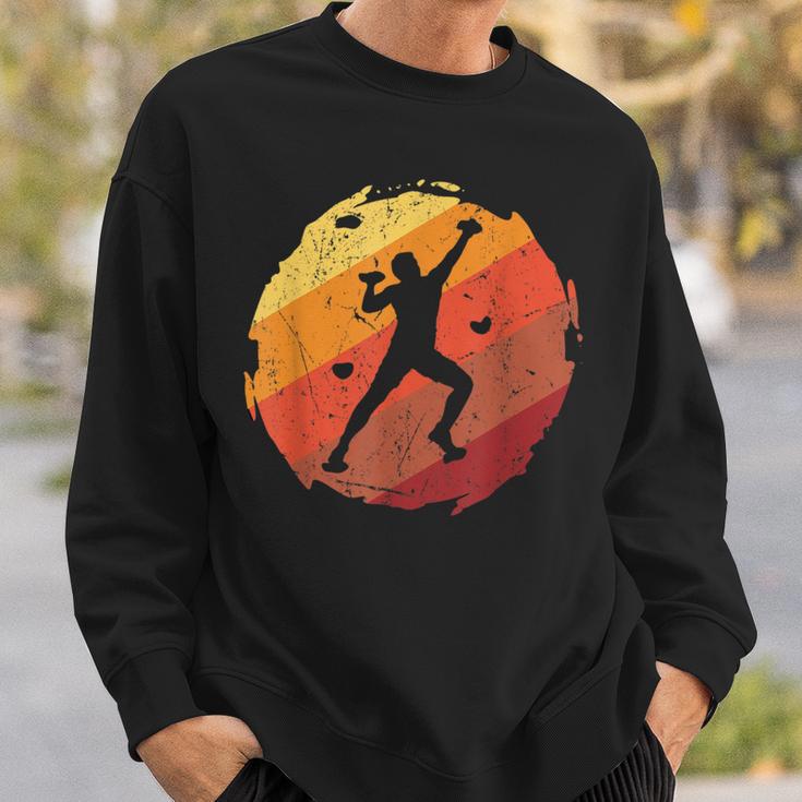 Rock Climbing Retrointage Bouldering Sweatshirt Geschenke für Ihn