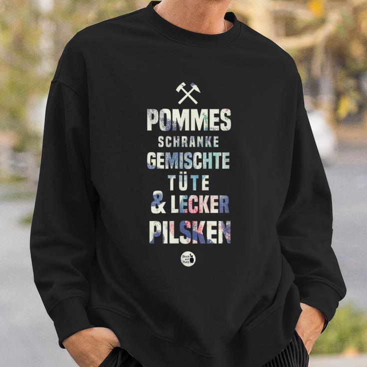 Ruhrpott French Barrier Mixed Bag & Pilsken Sweatshirt Geschenke für Ihn