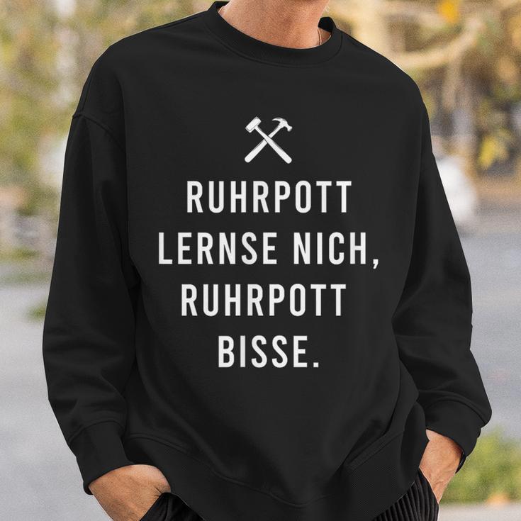 Ruhrpott Lense Nich Ruhrpott Bisse Ruhrpott Ruhrgebiet Fu Sweatshirt Geschenke für Ihn