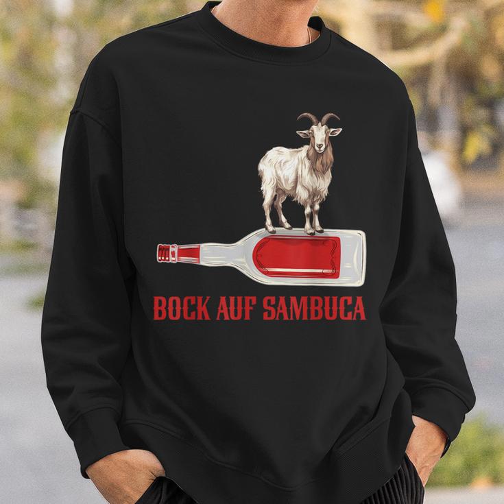 Sambuca Liköre Alkohol Bock Auf Sambuca Sweatshirt Geschenke für Ihn