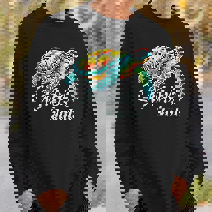 Sanibel Island Sea Turtle Sanibel Island Sweatshirt Gifts for Him