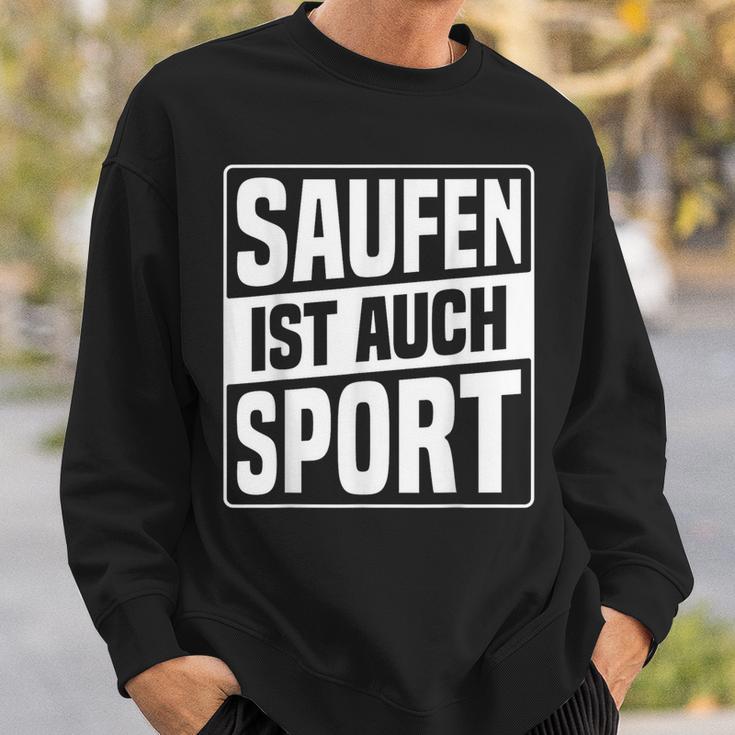 Saufen Ist Auch Sport Sweatshirt Geschenke für Ihn