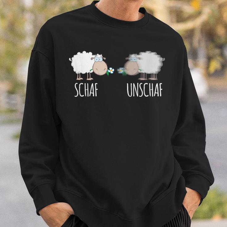 Schaf Unschaf Sweatshirt Geschenke für Ihn