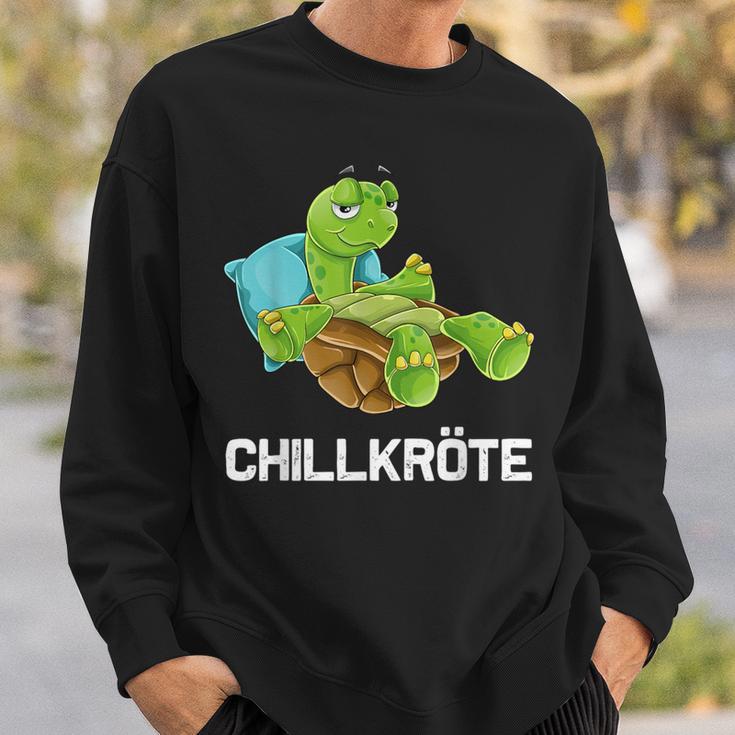 Schlafen Relax Chill Turtles Sweatshirt Geschenke für Ihn