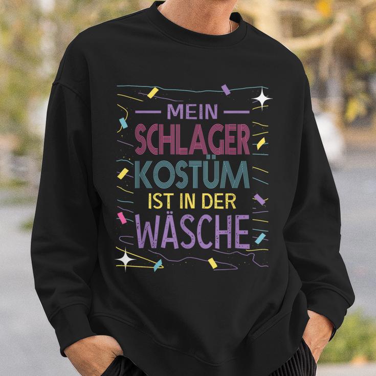 My Schlager Costume Ist In Der Wäsche Schlager Party Outfit S Sweatshirt Geschenke für Ihn