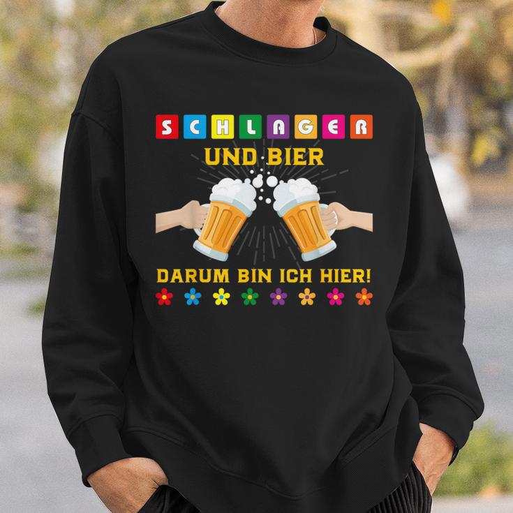 Schlager Hit Party Hit Concert Costume Music Outfit Sweatshirt Geschenke für Ihn