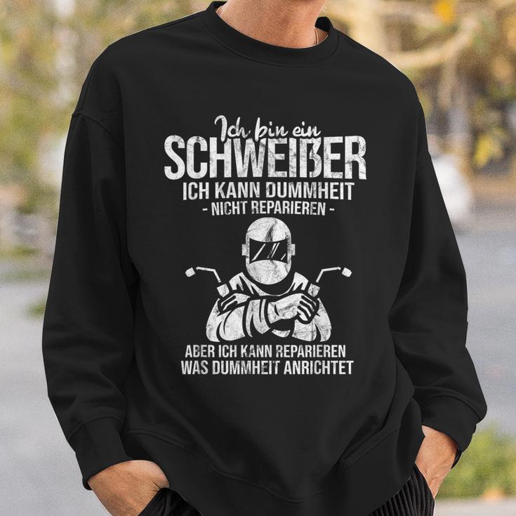 Schweler Saying Repair Summheit Welding S Sweatshirt Geschenke für Ihn