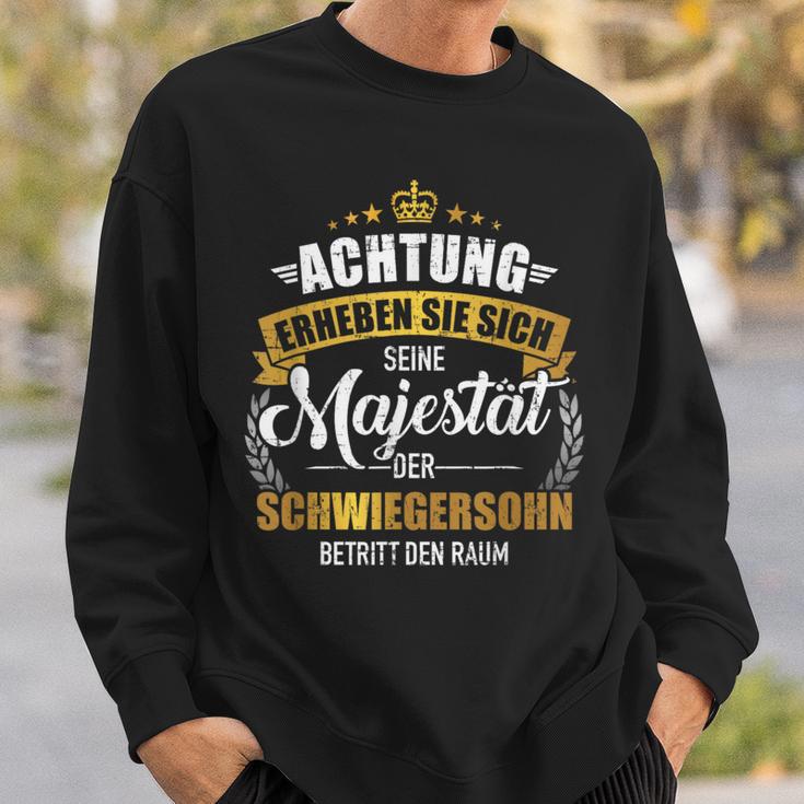 Seine Majestät Der Son-In-Law Sweatshirt Geschenke für Ihn