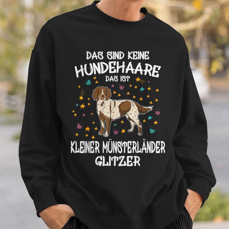 Small Münsterländer Glitter Dog Holder Dog Sweatshirt Geschenke für Ihn