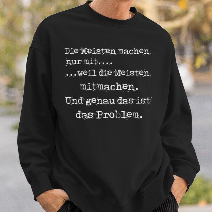 Spalt Die Msten Mach Mit Polish Statement Sweatshirt Geschenke für Ihn