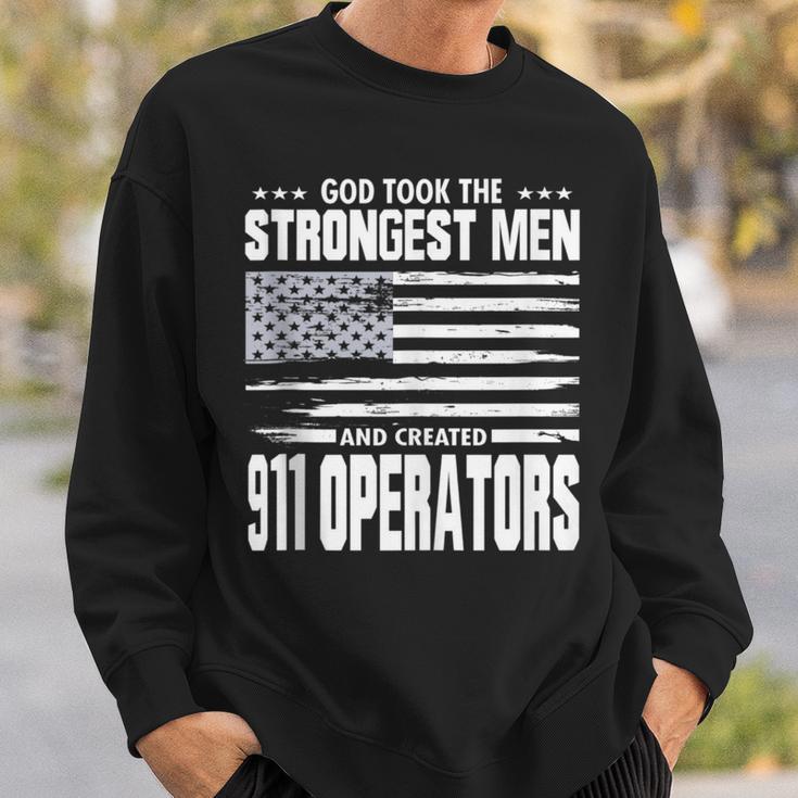 Strong 911 Operators Union Worker Proud God Loving American Sweatshirt ...