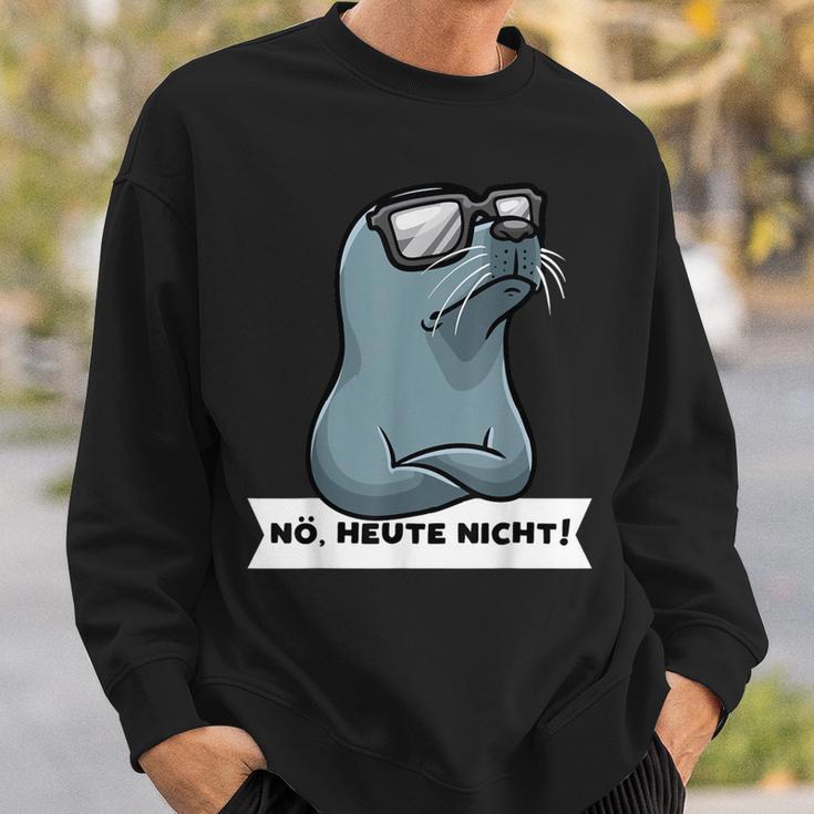 Sturer Seehund Dog Seal Sweatshirt Geschenke für Ihn