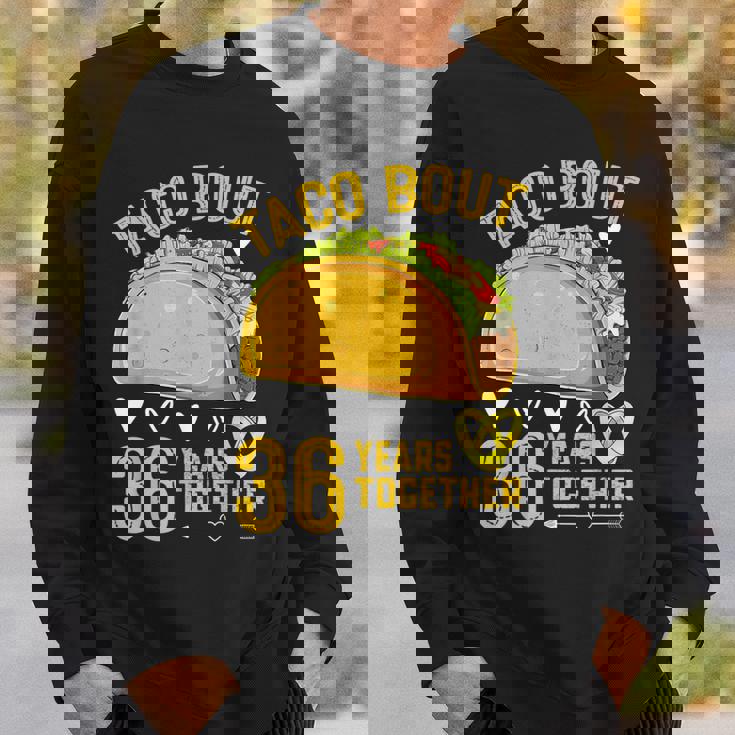 Taco Bout 36 Years Together 36Th Wedding Anniversary Sweatshirt Gifts for Him