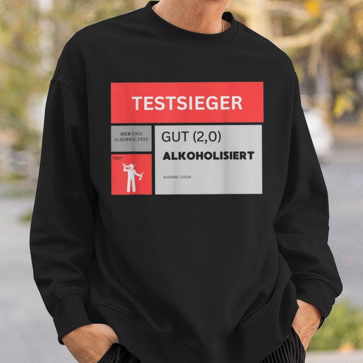 Test Winner Gut Alcoholisiert Sweatshirt Geschenke für Ihn