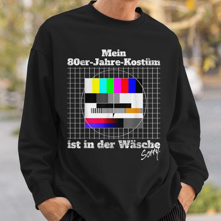 Testbild 80S Kostüm Ist In Der Wäsch German Langu Sweatshirt Geschenke für Ihn