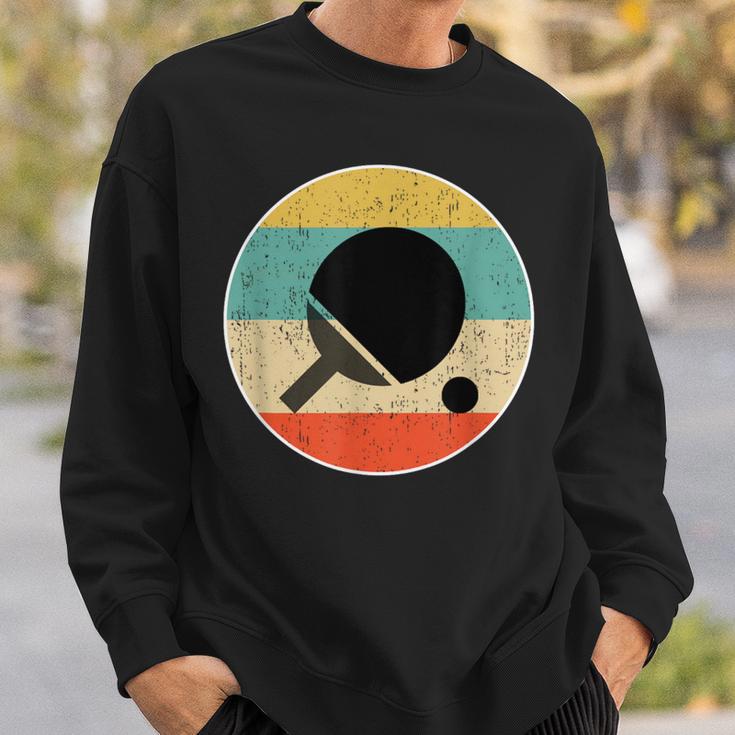 Tischtennis Retro Geschenk Sweatshirt Geschenke für Ihn