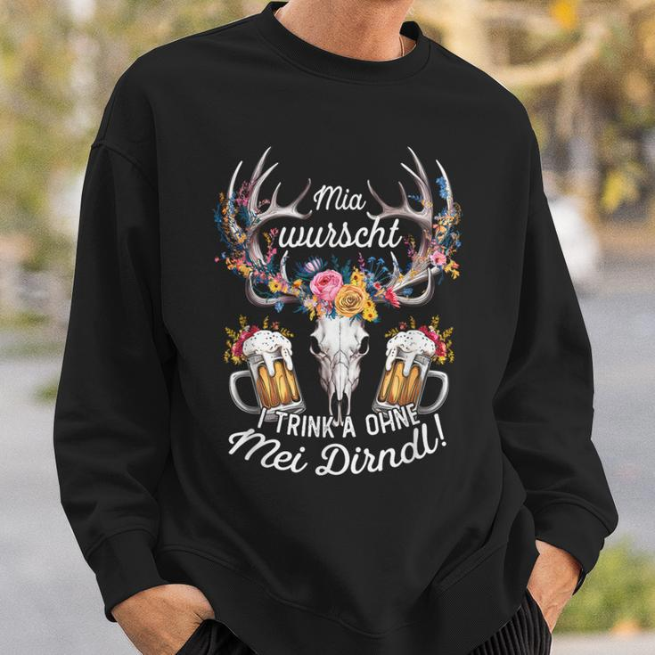 Traditional Trachten Passend Für Oktoberfest Damen Sweatshirt Geschenke für Ihn