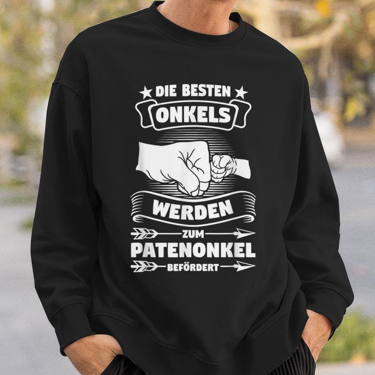 Unkel Werden Zum Patenonkel Patenonkel Uncle Sweatshirt Geschenke für Ihn