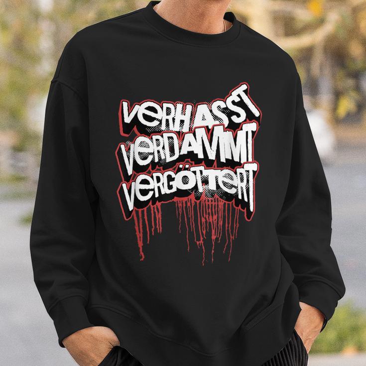 Verhassterdammtergöttert Sweatshirt Geschenke für Ihn