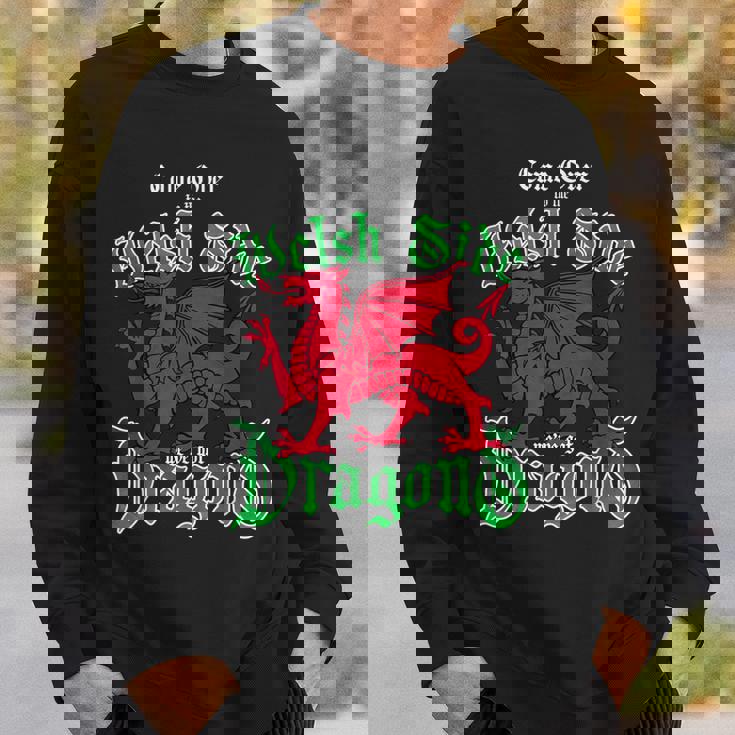 Vieni Al Lato Gallese We Have Dragons Wales Patriotic Felpa Regalos para él