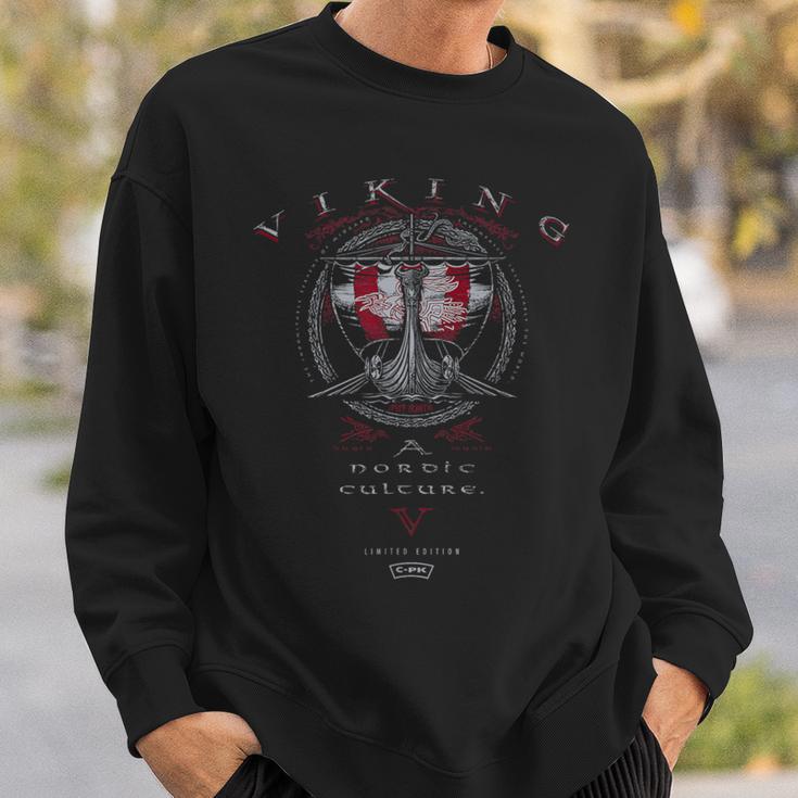 Vikingsiking Dragon Ship S Sweatshirt Geschenke für Ihn