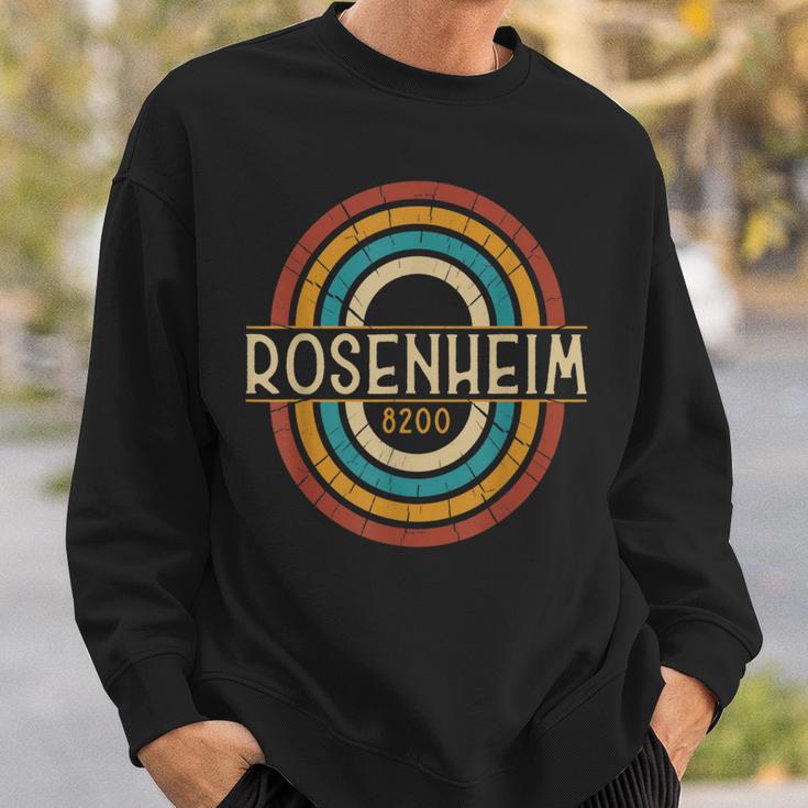 Vintage 8200 Rosenheim Retro Alte Postleitzahl Sweatshirt Geschenke für Ihn