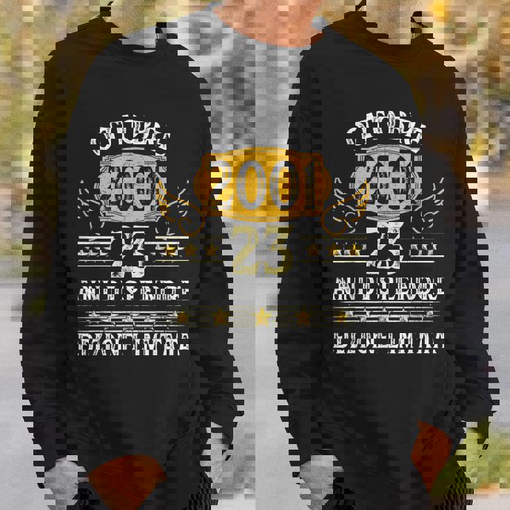 Vintage Ottobre 2001 Ragazzo Uomo Regalo 23 Anni Compleanno Felpa Regalos para él