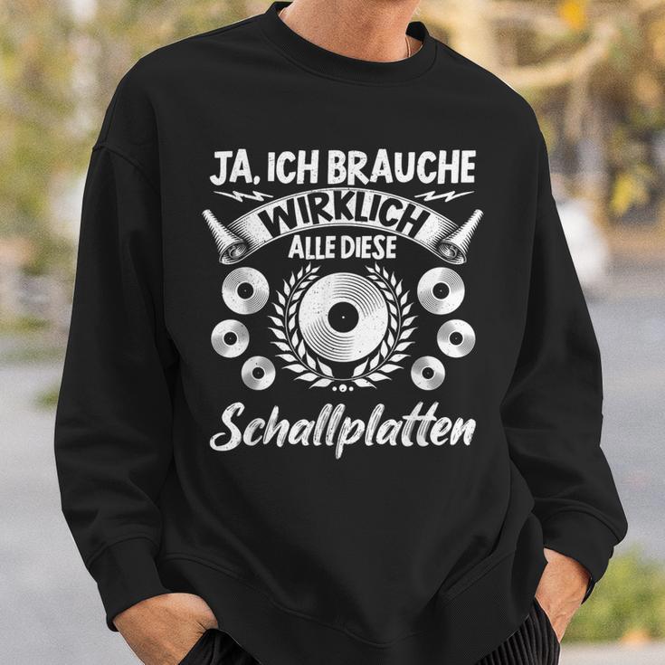 Vinyl Record Collector Slogan Lp Collector Record Sweatshirt Geschenke für Ihn