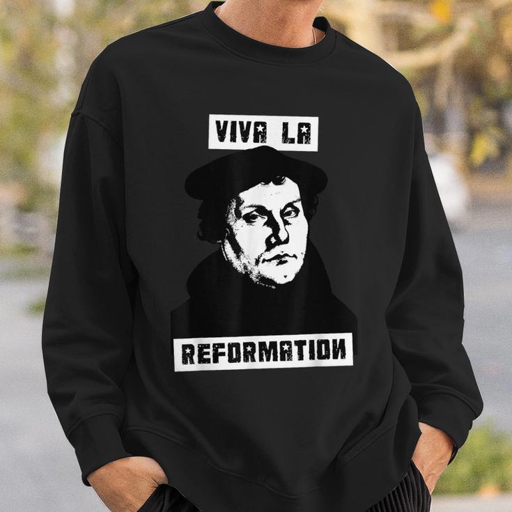 Viva La Reformation Martin Luther Reformierte Sweatshirt Geschenke für Ihn