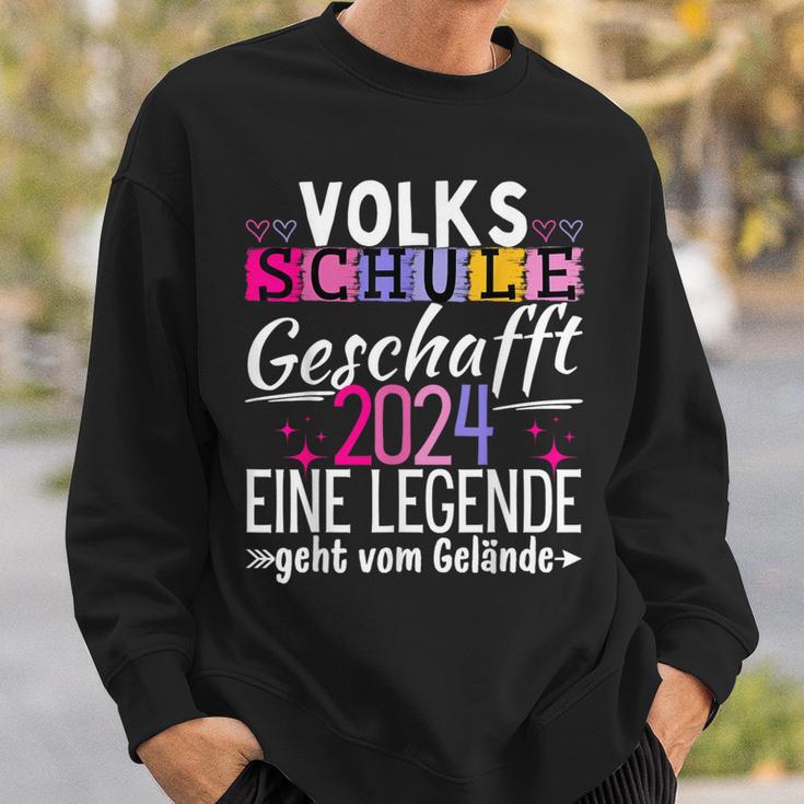 Volksschule Geschafft Abschlussolksschule 2024 Sweatshirt Geschenke für Ihn