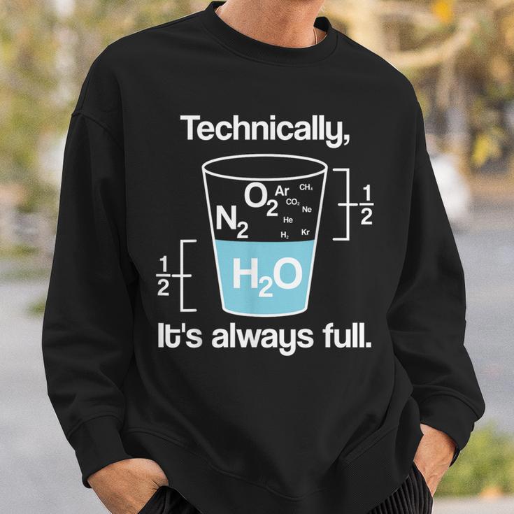 Volles Glas Chemie Sweatshirt Geschenke für Ihn