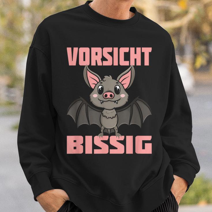 Vorsicht Bissig I Children'sampire Bat Iampire Th Sweatshirt Geschenke für Ihn