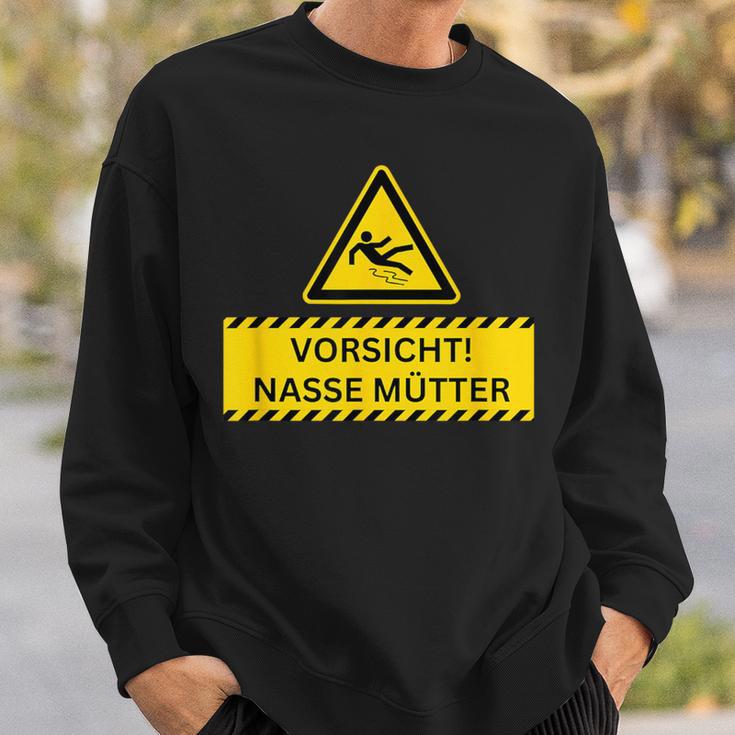 Vorsicht Nasse Mütter Sweatshirt Geschenke für Ihn