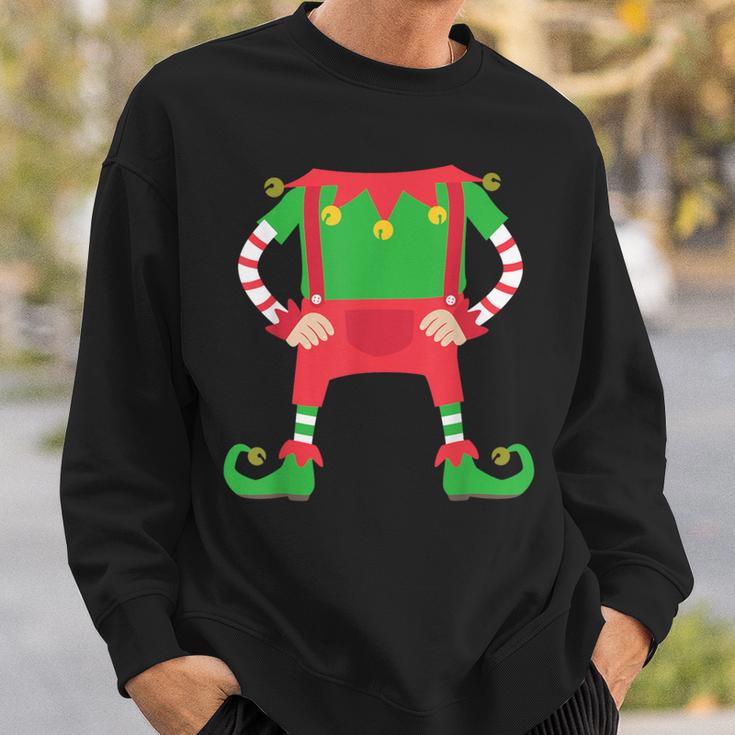 Weihnachtself Kostüm Elf Wichtel Weihnachtszwerg Sweatshirt Geschenke für Ihn