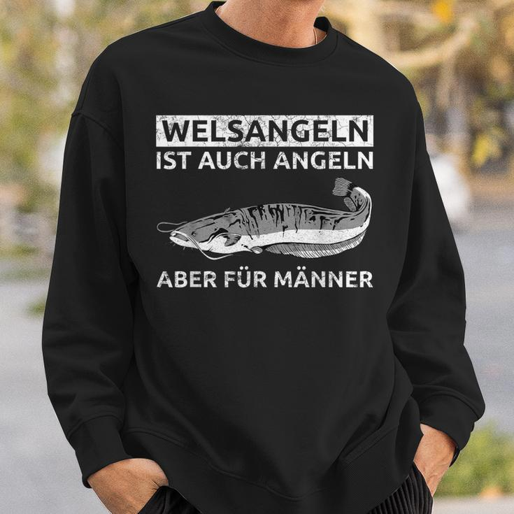 Welsangeln Ist Auch Fishing Aber Für Männer Sweatshirt Geschenke für Ihn