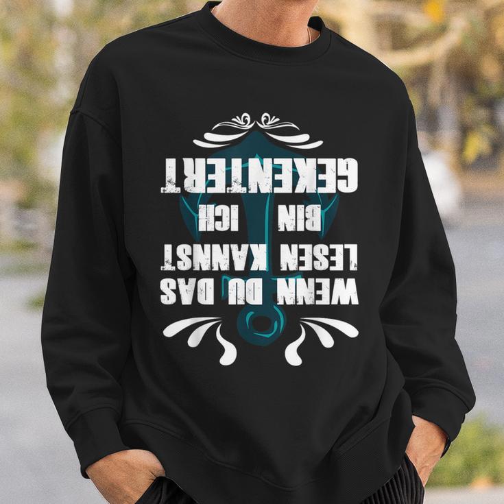 Wenn Du Das Lesen Kann Bin Ich Kentert Wenn Du Das Lesen Kann Bin Ich Kent Sweatshirt Geschenke für Ihn