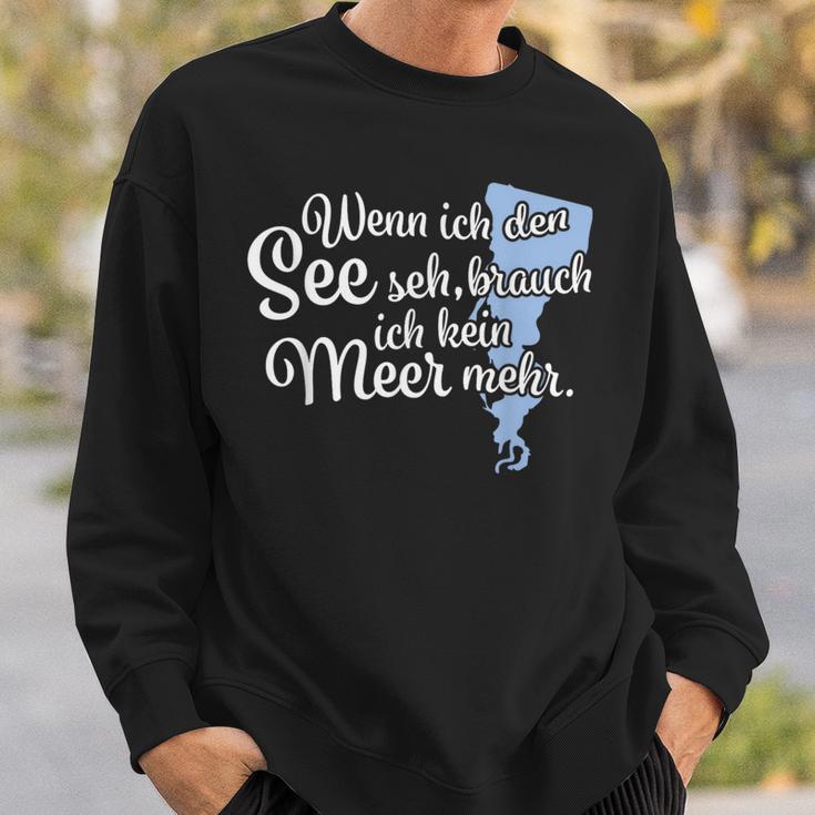 Wenn Ich Den See Spremberger Stausee Sweatshirt Geschenke für Ihn