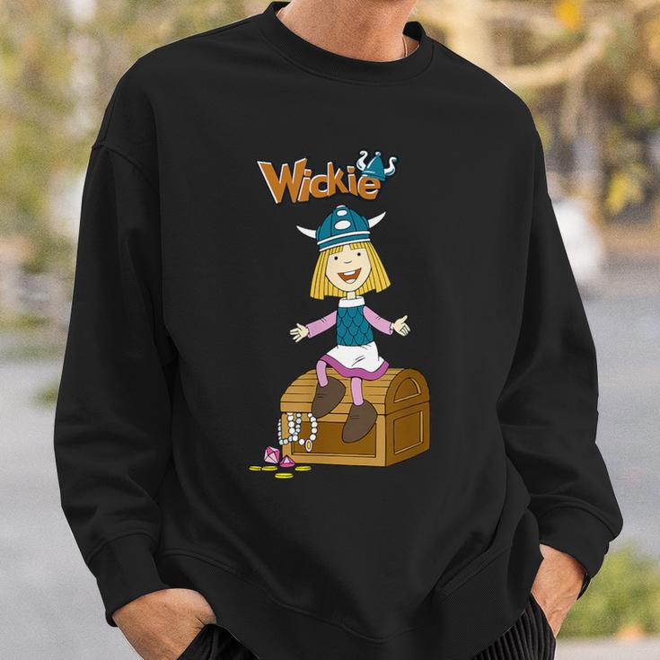 Wickie Und Die Starken Männer Schatzkiste Zeichentrick Serie Sweatshirt Geschenke für Ihn