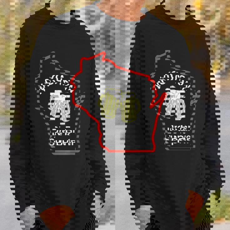 Wisconsin Dive Bars Supporter Adventure Sweatshirt Gifts for Him