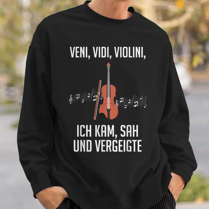 Witheniidiiolini Ich Kam Sagergeigte -Iolin Sweatshirt Geschenke für Ihn