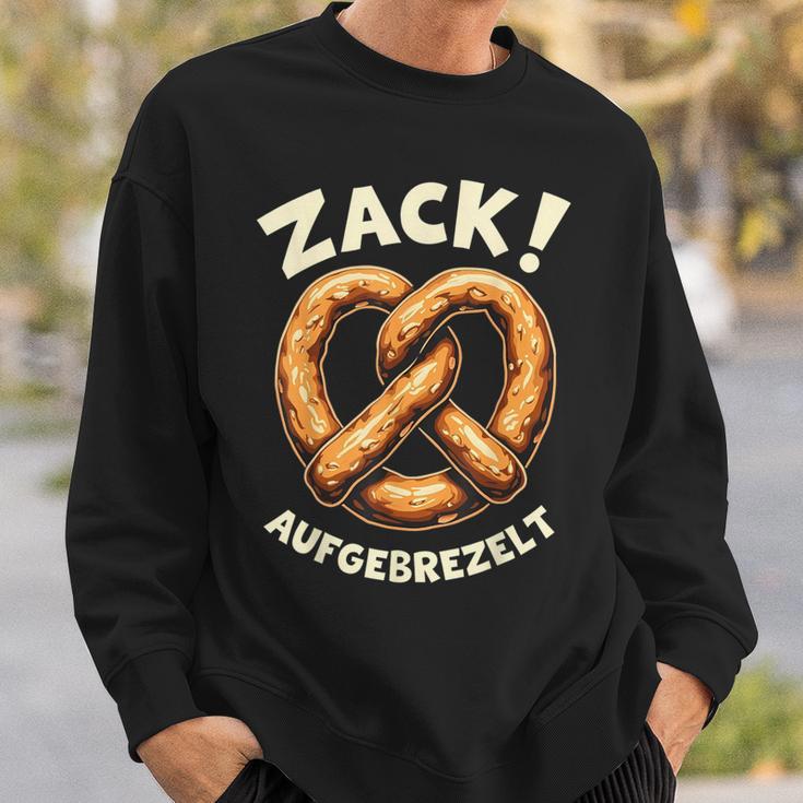 Zack Aufprezelt Humour Oktoberfest Sweatshirt Geschenke für Ihn