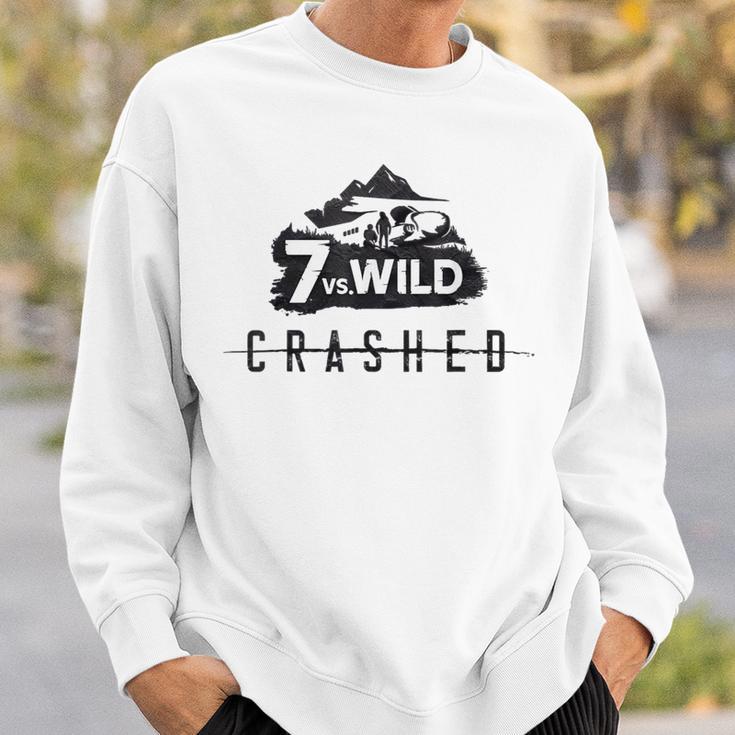 7S Wild Crashed 7S Wild 7 Wild 7Ersus Wild Sweatshirt Geschenke für Ihn