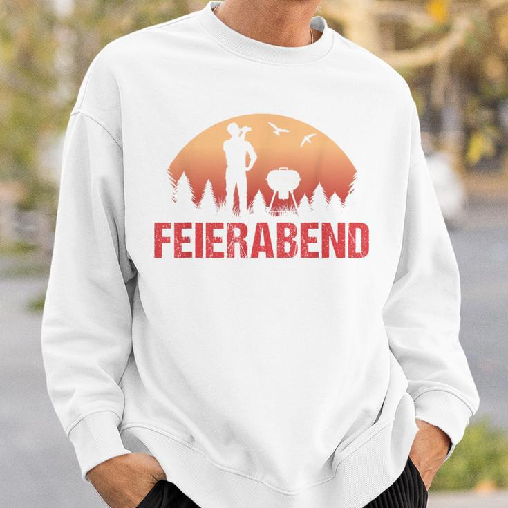 After Arbeit Faul Sein Fun Evening Brown Sweatshirt Geschenke für Ihn