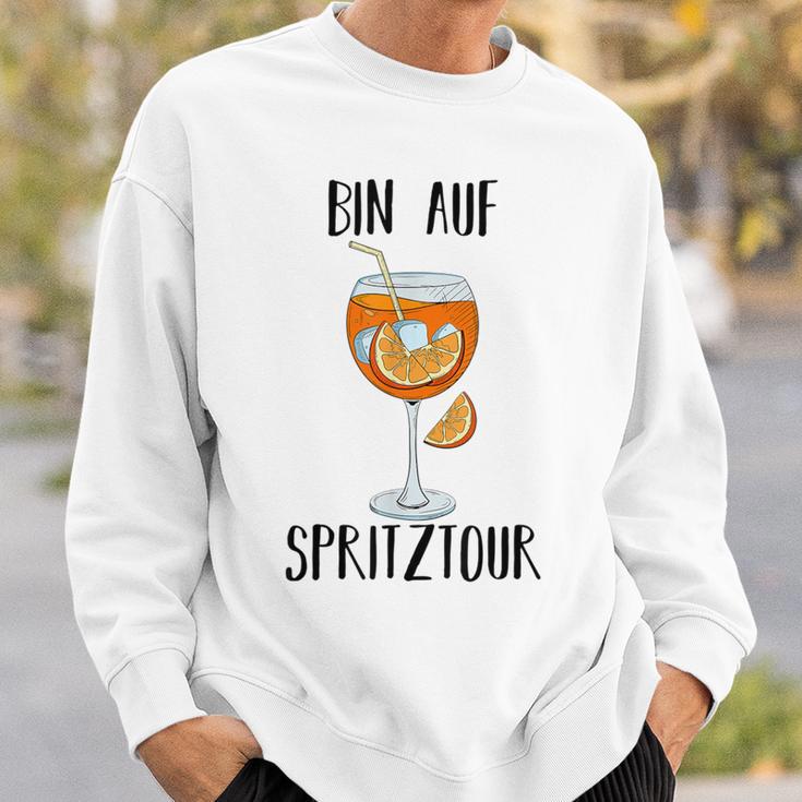 Bin Auf Spritztour Jga Hen Party Spritz S Sweatshirt Geschenke für Ihn