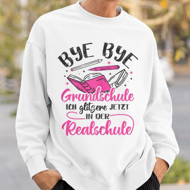 Bye Bye Primary School Ich Glitzere Jetzt In Der Realschool Sweatshirt Geschenke für Ihn