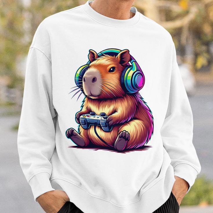 Capybara ideo Games Capybara Sweatshirt Geschenke für Ihn