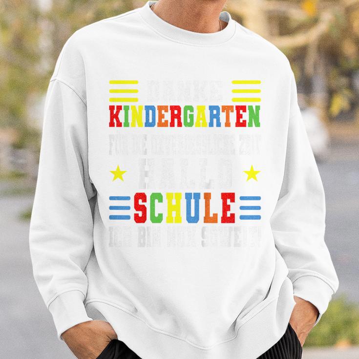 Children's Danke Kindergarten Für Die Unvergessliche Zeit Hello Schule Sweatshirt Geschenke für Ihn