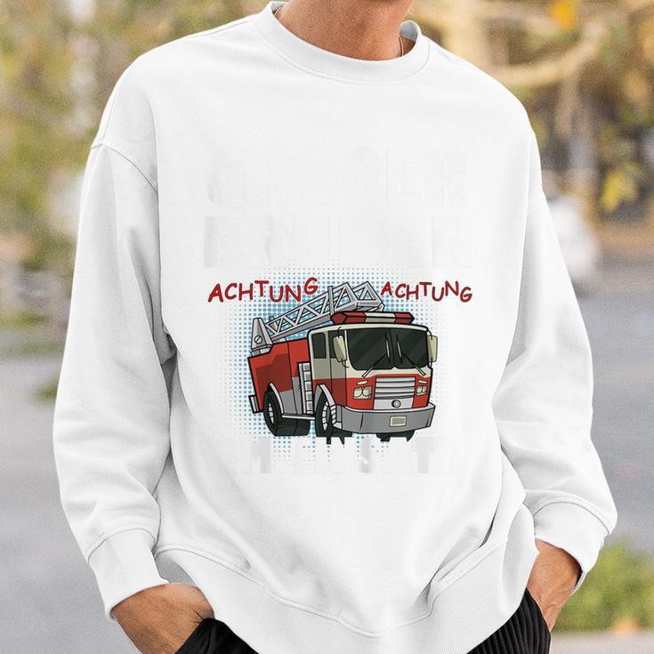 Children's Feuerwehr Auto Werde Grosser Bruder Sweatshirt Geschenke für Ihn