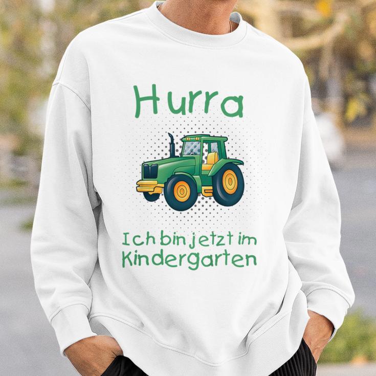 Children's Hurra Ich Bin Jetzt Im Kindergarten Sweatshirt Geschenke für Ihn